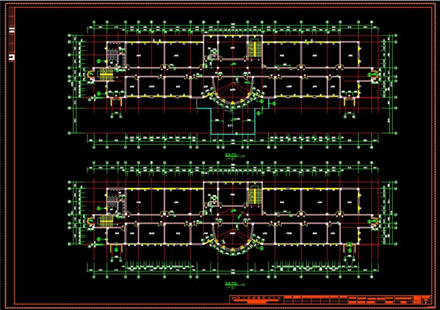 成套-建筑CAD图纸设计院参考方案施工图CAD素材建筑景观规划资料