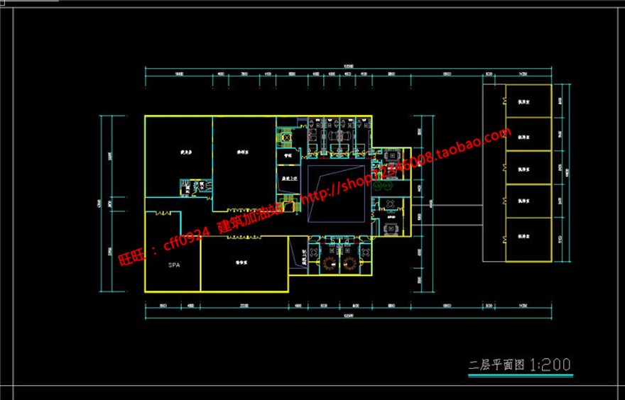 新古典会所景观建筑设计图纸cad效果图su模型