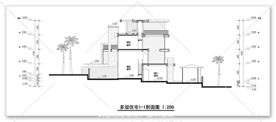 45国际康体养生中心/养生建筑规划及建筑方案设计cad+文本