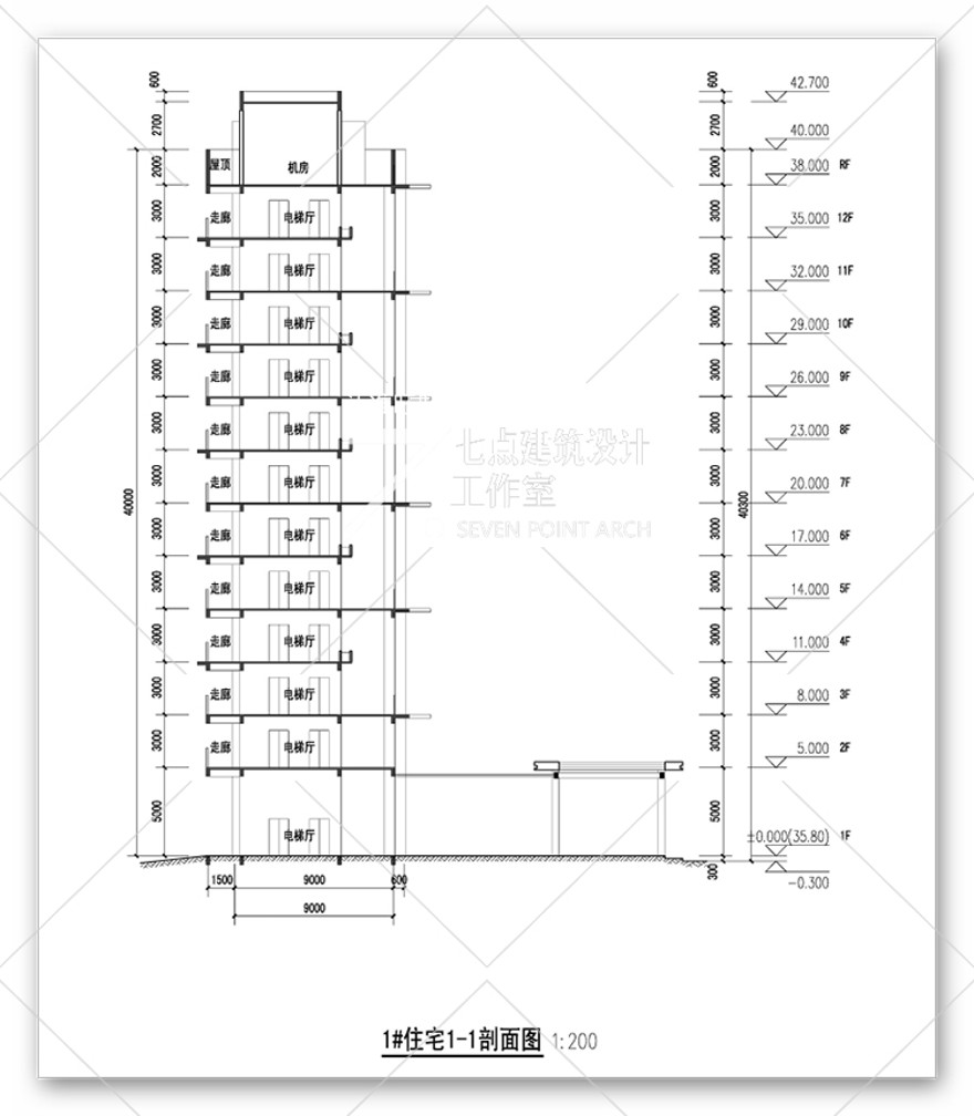 45国际康体养生中心/养生建筑规划及建筑方案设计cad+文本