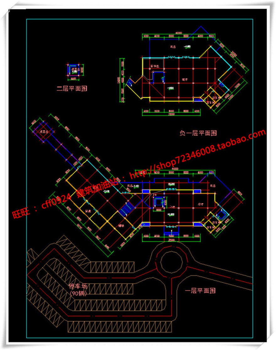 建筑图纸142成都某展示会所/温泉度假会所/中式会所全套SU+cad图纸