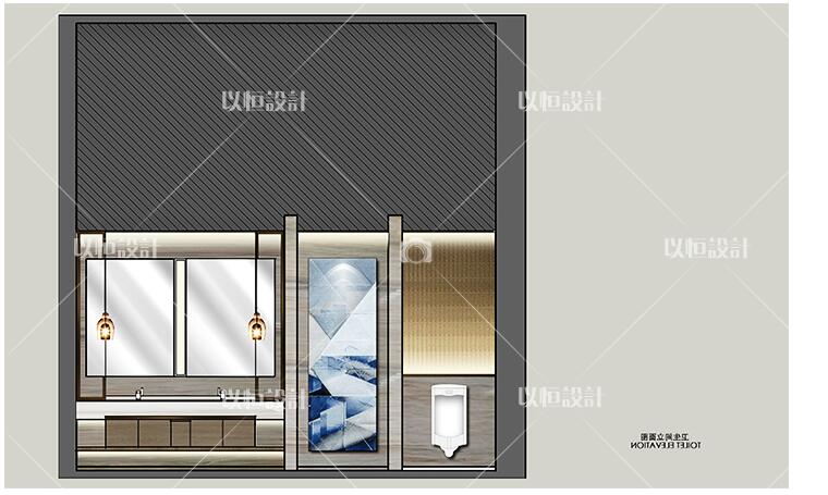 资源素材低奢私人会所设计现代风简约建筑景观CAD施工图+方案效果