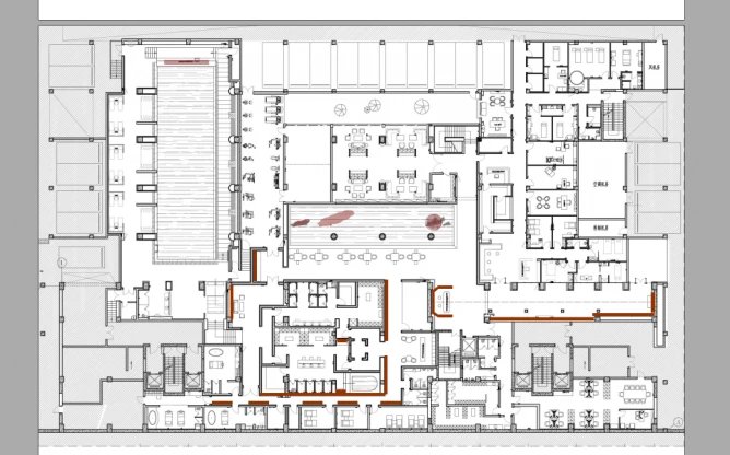 完整北京集美组新中式风格设计梁建国会所CAD施工图方案古典建筑资源