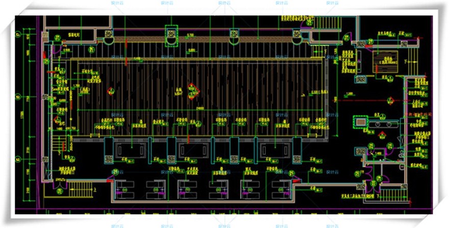 完整梁建国北京集美组万柳书院会所+CAD施工图+效果图软建筑资源