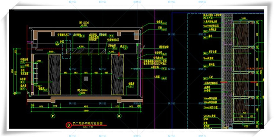 完整梁建国北京集美组万柳书院会所+CAD施工图+效果图软建筑资源