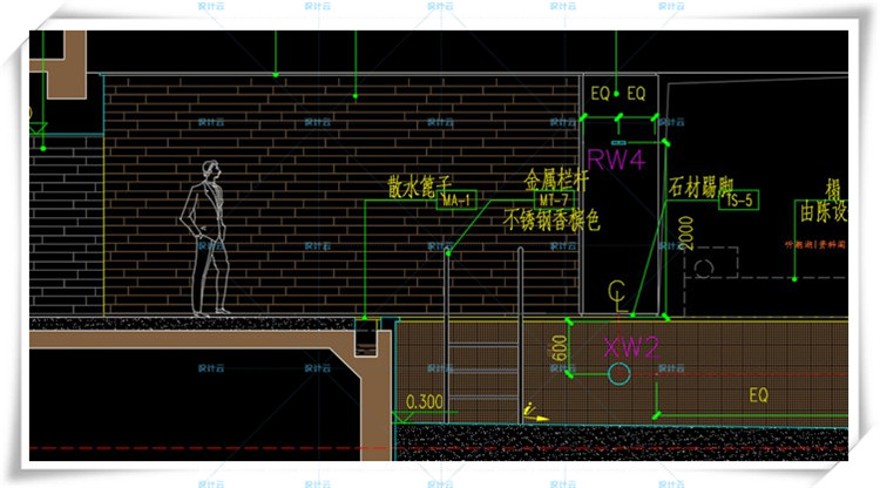 完整梁建国北京集美组万柳书院会所+CAD施工图+效果图软建筑资源