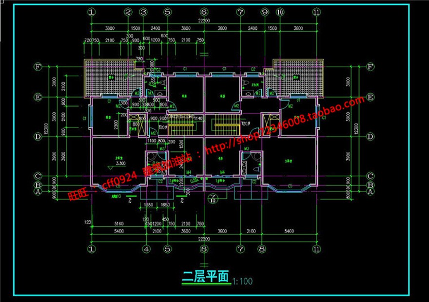 二层农村自建房商业别墅精细整理一套拿图即可建出带cad建筑资源