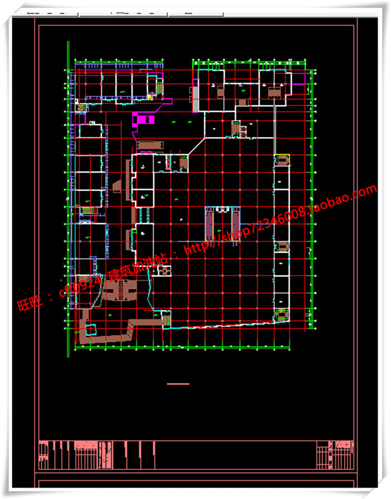 建筑图纸197新中式风格商业/商业街有su模型/cad图纸/效果图/3Dmax