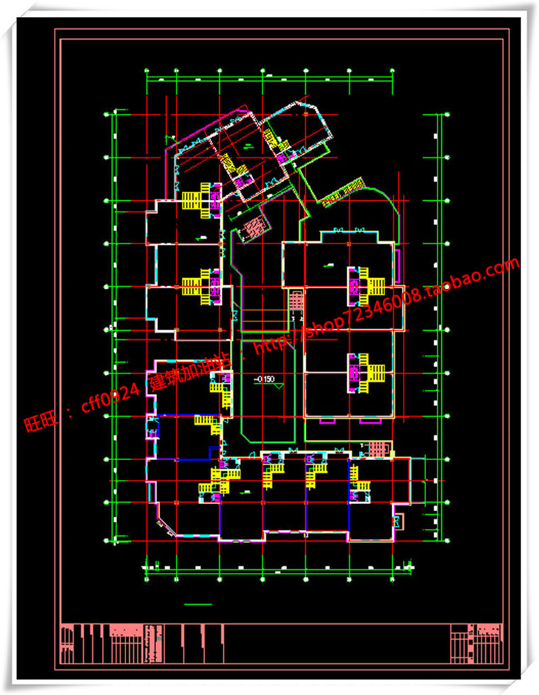 建筑图纸197新中式风格商业/商业街有su模型/cad图纸/效果图/3Dmax