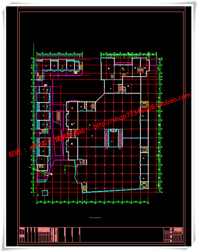 建筑图纸197新中式风格商业/商业街有su模型/cad图纸/效果图/3Dmax