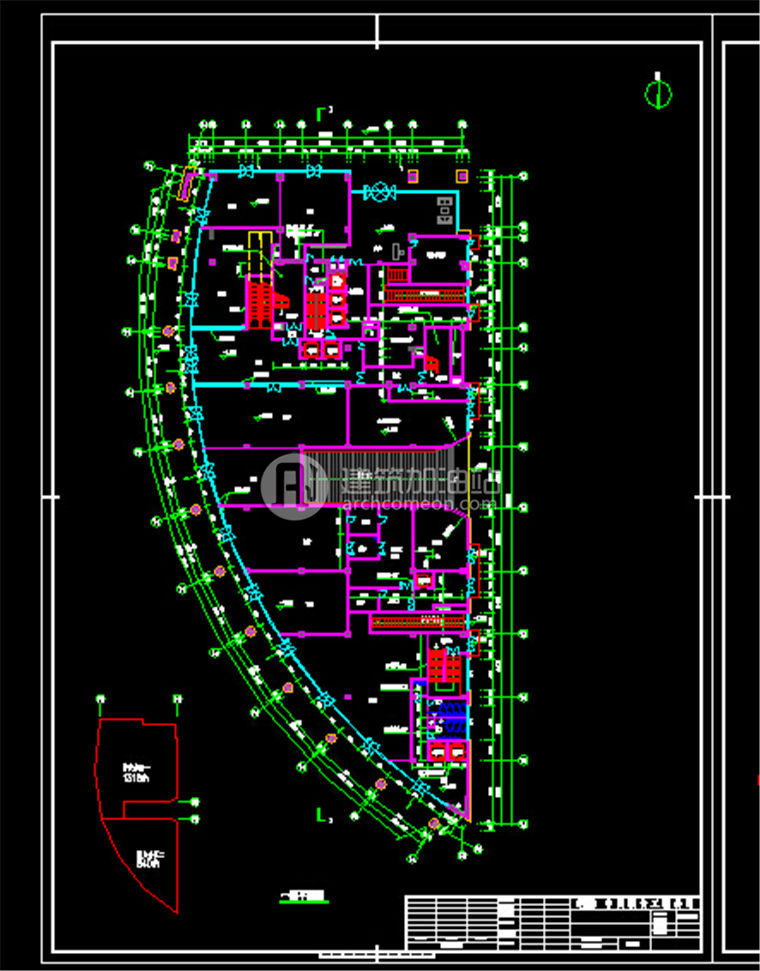 建筑图纸189沿街商业SU模型/cad图纸/效果图/施工图方案设计图