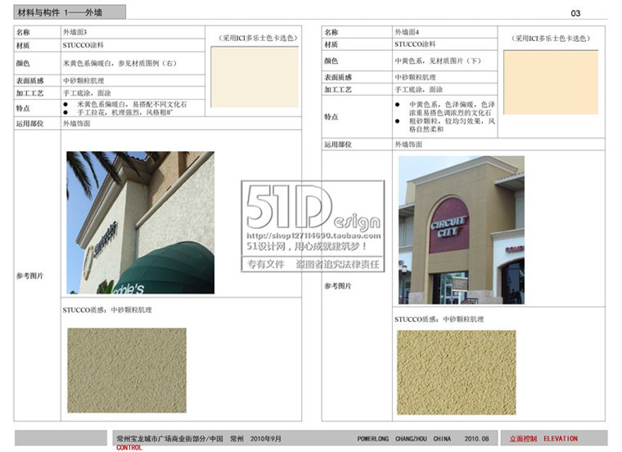 欧式美式商业街设计控制手册su模型+cad图纸+效果图+文本