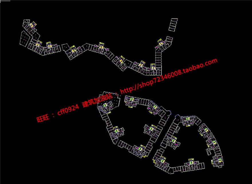 万达商住楼商业设计综合体设计cad图纸+效果图+方案文本