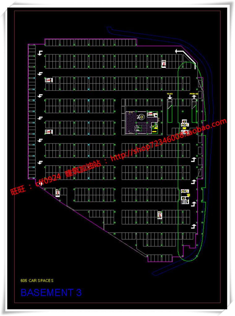 建筑图纸196商业/商场/超市/商业中心su模型cad图纸+效果图