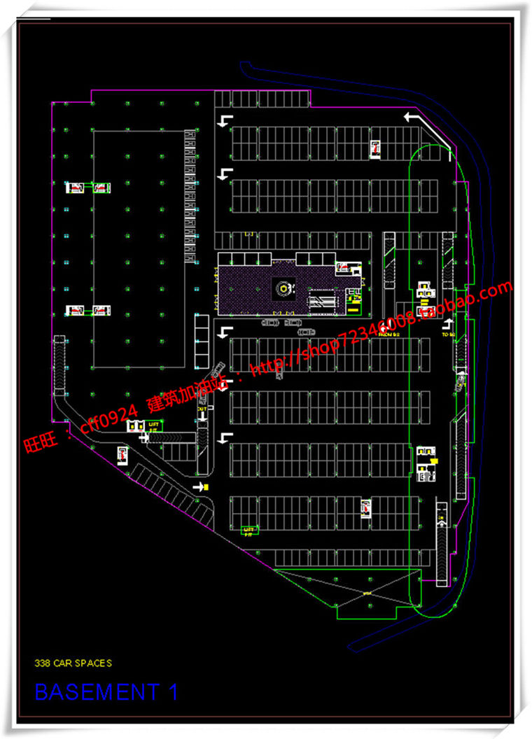 建筑图纸196商业/商场/超市/商业中心su模型cad图纸+效果图