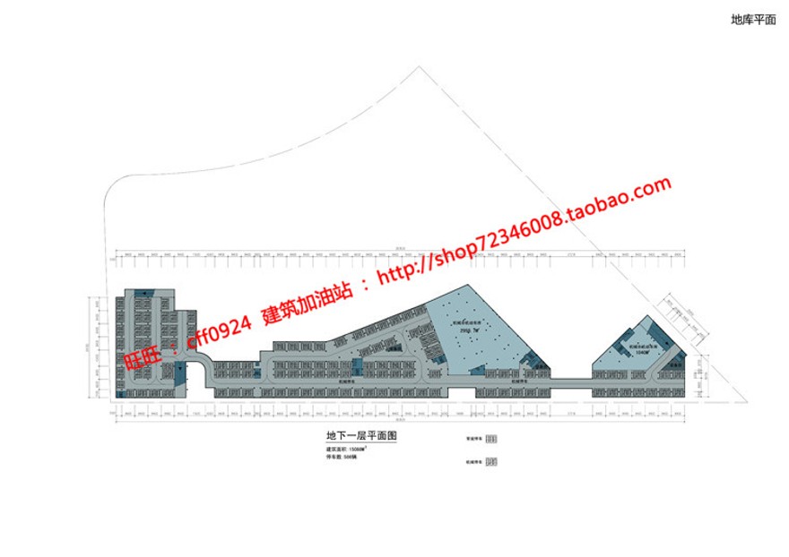 商业园区多层设计文本高清jpg汇报文件及cad图纸