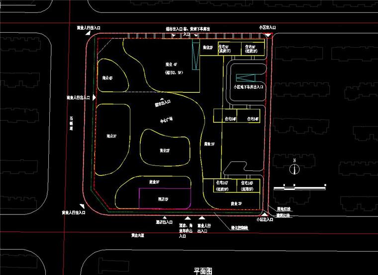 商业中心设计方案高清文本ppt+效果图+cad总图