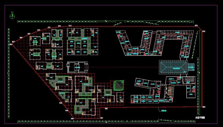 成套-商业街建筑现代风风格设计方案文本和CAD高清效果图