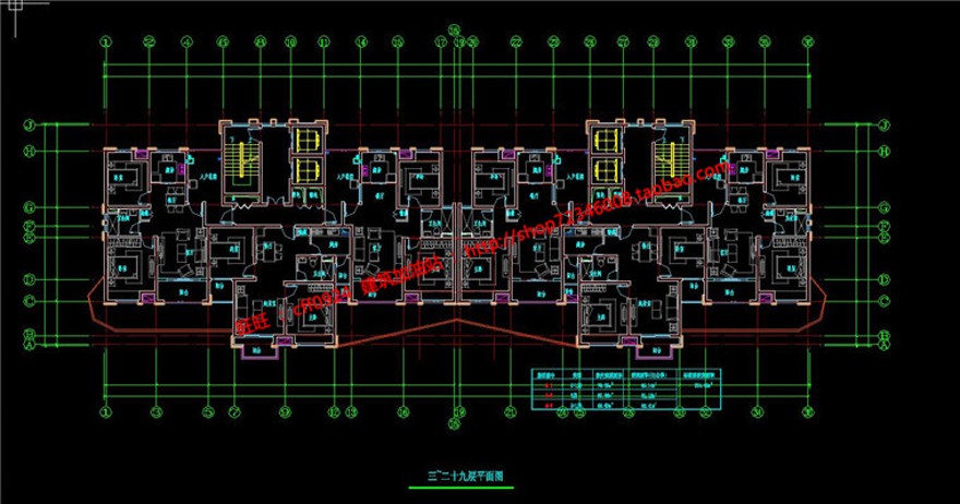 单体住宅楼建筑方案设计全套学生作业cad平立剖效果建筑资源