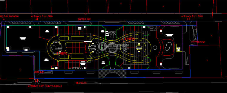 建筑图纸190商业/商业设计综合体老外设计CAD图纸+SU模型+3Dmax