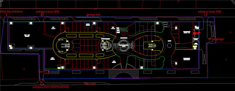 建筑图纸190商业/商业设计综合体老外设计CAD图纸+SU模型+3Dmax