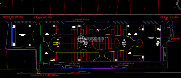 建筑图纸190商业/商业设计综合体老外设计CAD图纸+SU模型+3Dmax