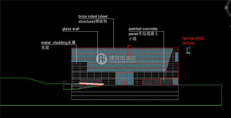 建筑图纸190商业/商业设计综合体老外设计CAD图纸+SU模型+3Dmax