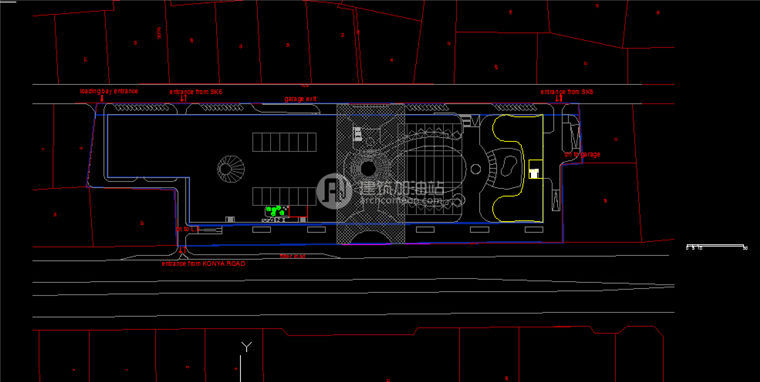 建筑图纸190商业/商业设计综合体老外设计CAD图纸+SU模型+3Dmax