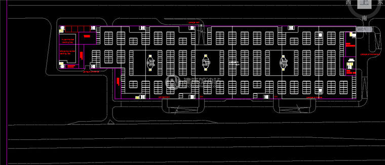 建筑图纸190商业/商业设计综合体老外设计CAD图纸+SU模型+3Dmax