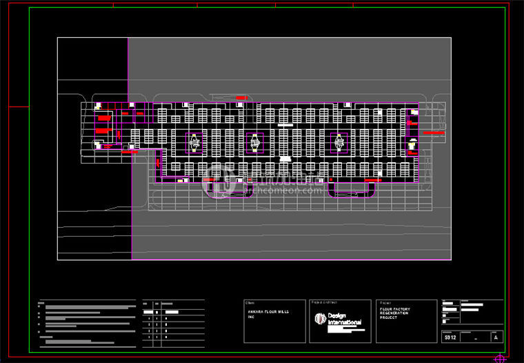 建筑图纸190商业/商业设计综合体老外设计CAD图纸+SU模型+3Dmax