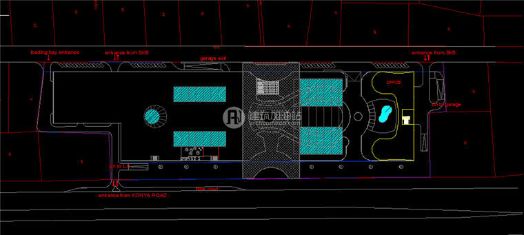 建筑图纸190商业/商业设计综合体老外设计CAD图纸+SU模型+3Dmax