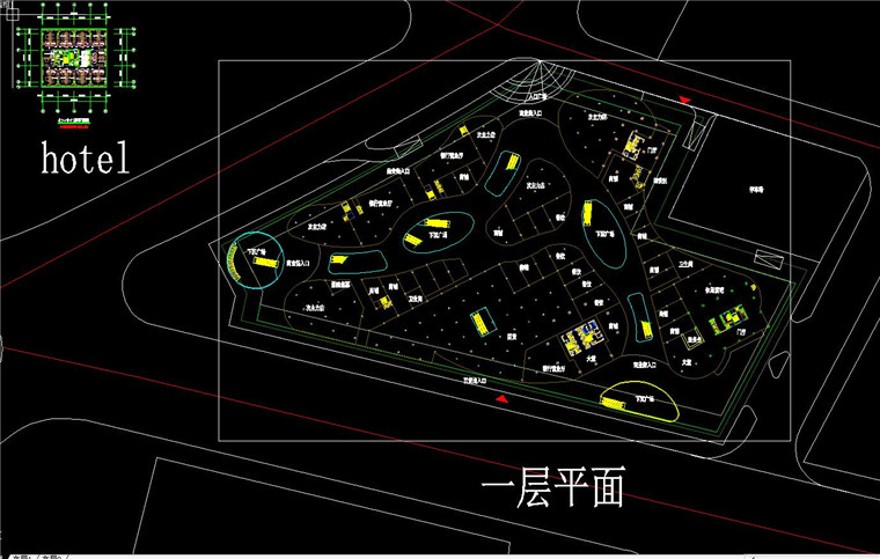 城市规划设计设计综合体设计文本/效果图/CAD总图平立剖施工图纸