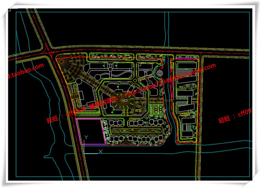 建筑图纸206商业三个方案商业/办公/公寓/餐饮有SU模型+cad图纸+文本