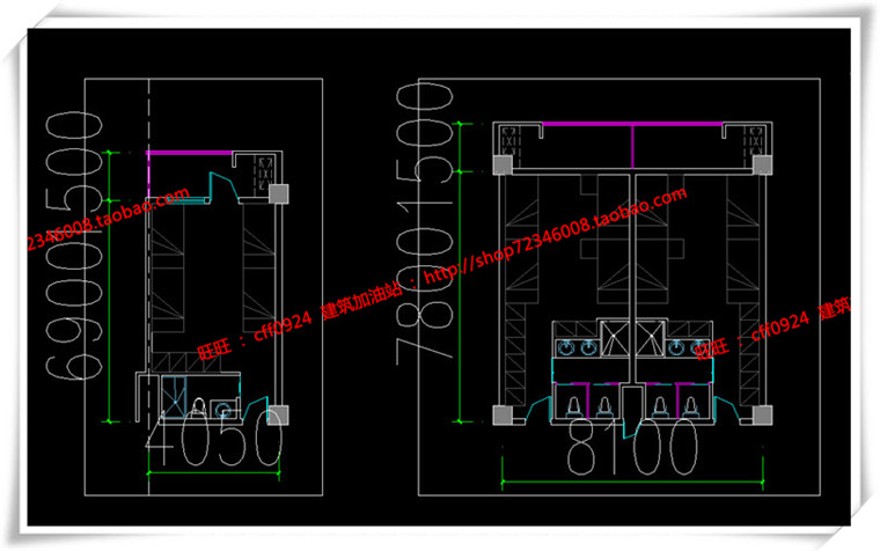 建筑图纸206商业三个方案商业/办公/公寓/餐饮有SU模型+cad图纸+文本