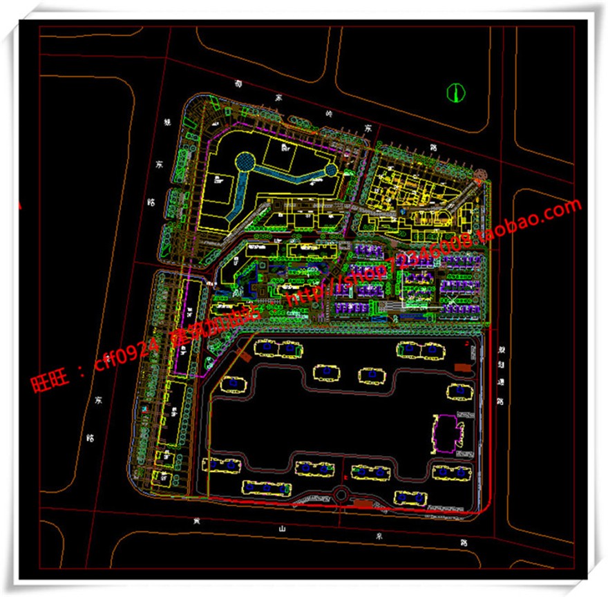 建筑图纸205保利商业广场/中标景观建筑规划项目SU模型+cad图纸+效果图+文本ppt