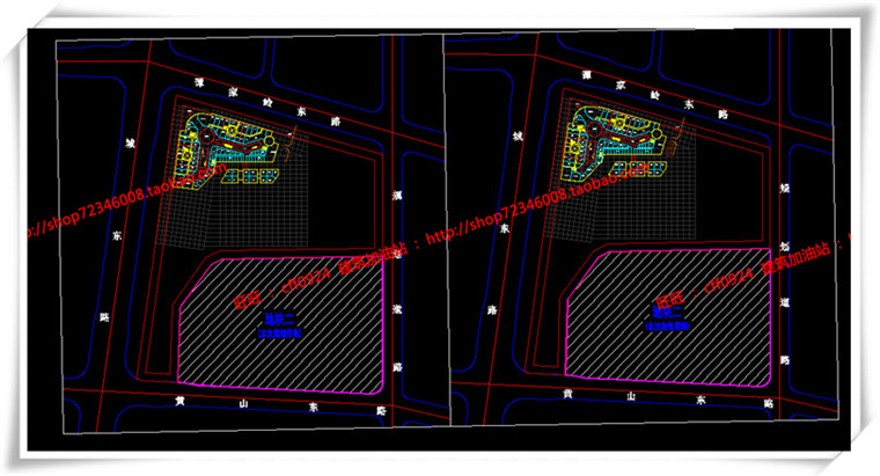 建筑图纸205保利商业广场/中标景观建筑规划项目SU模型+cad图纸+效果图+文本ppt