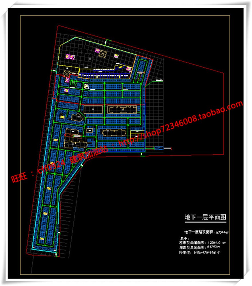 建筑图纸205保利商业广场/中标景观建筑规划项目SU模型+cad图纸+效果图+文本ppt