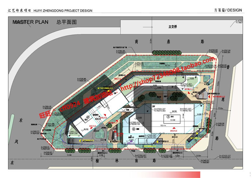 SU精细模型+文本jpg商业购物中心设计综合体办公楼写字楼建筑资源