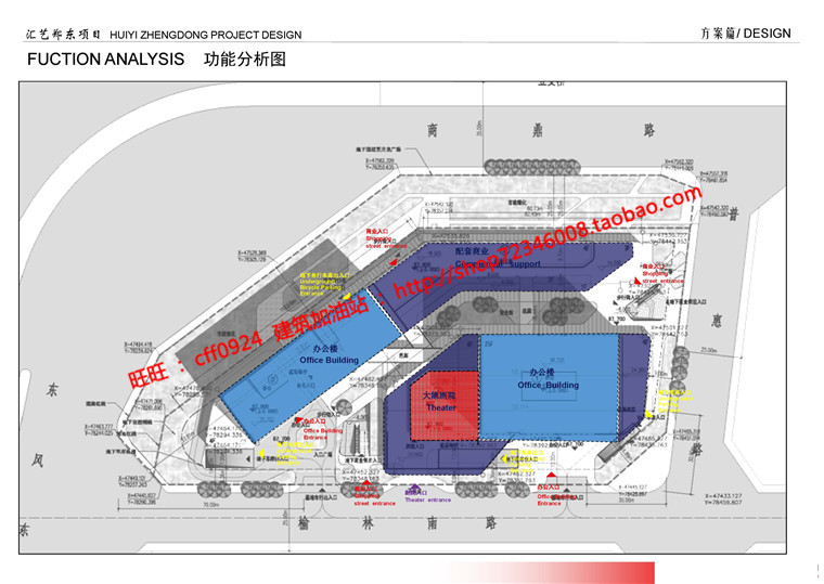 SU精细模型+文本jpg商业购物中心设计综合体办公楼写字楼建筑资源