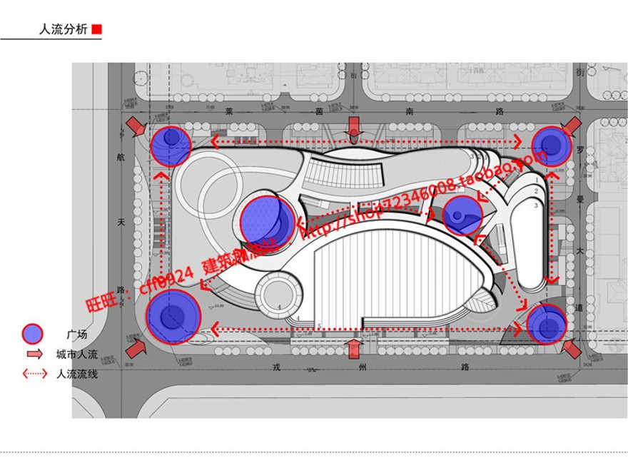 商业街cad图纸+su模型+效果图+文本商业中心百货超市建筑资源