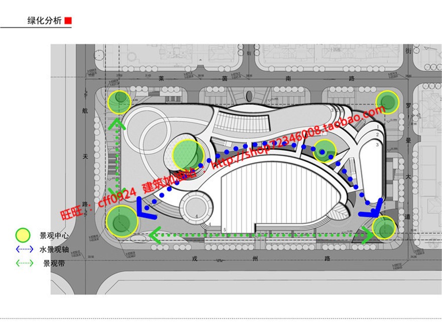 商业街cad图纸+su模型+效果图+文本商业中心百货超市建筑资源