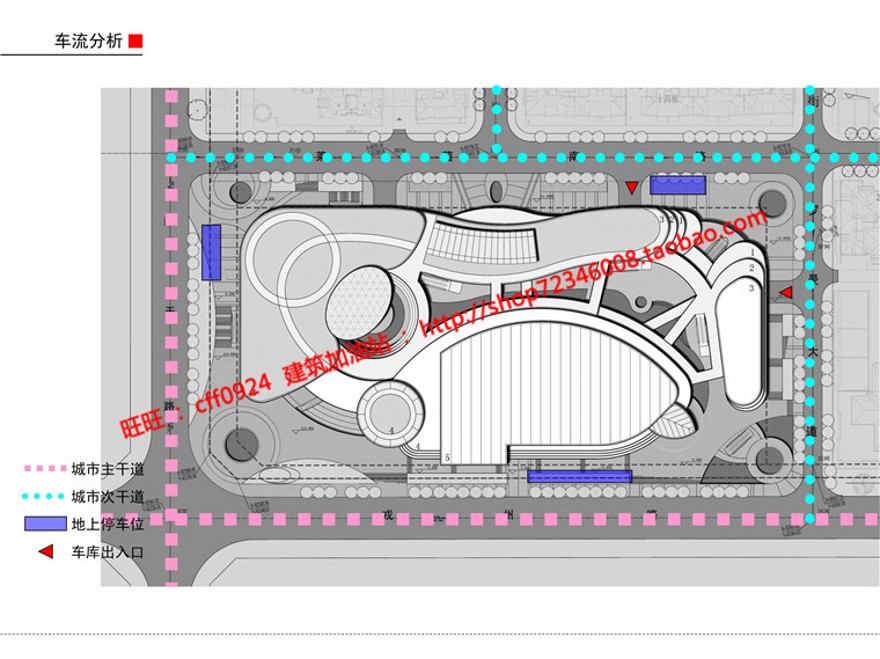 商业街cad图纸+su模型+效果图+文本商业中心百货超市建筑资源