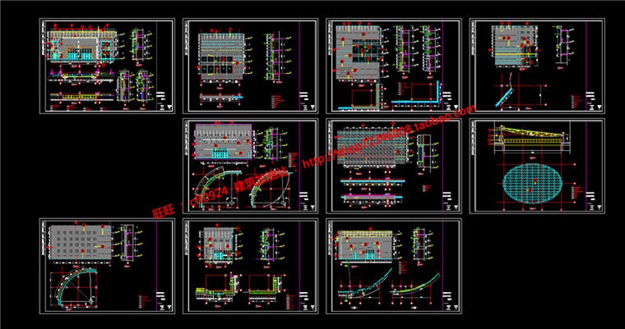 su模型+cad图纸+效果图大冶雨润商业设计综合体景观建筑规划项目购物中建筑资源