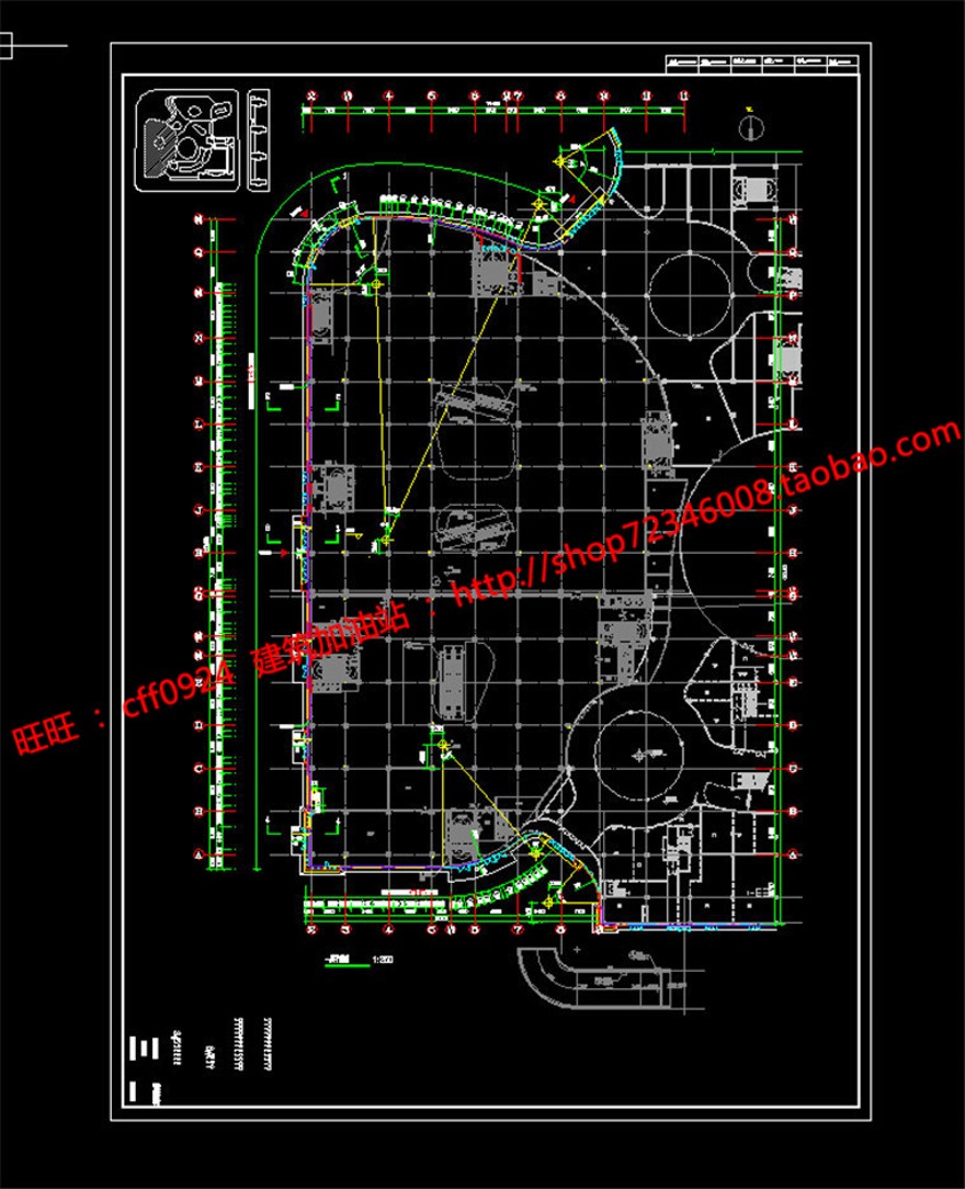 su模型+cad图纸+效果图大冶雨润商业设计综合体景观建筑规划项目购物中建筑资源