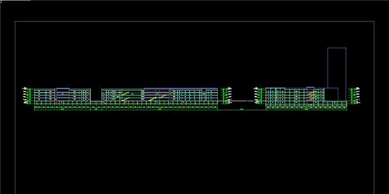 商业家具城全套设计高清文本+效果图+cad(总图平立面)