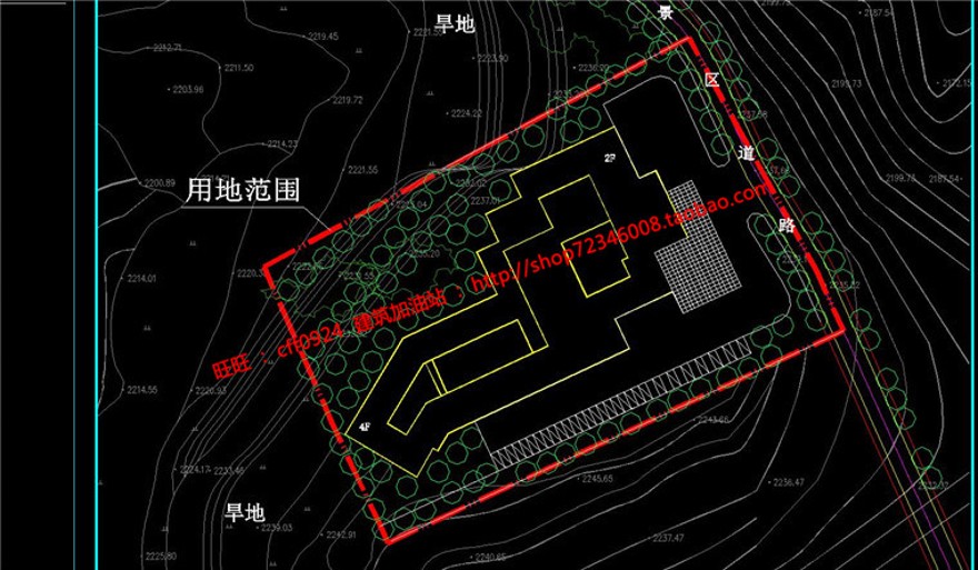 山地住宅旅馆学生资料有cad图纸su模型展板psd效果图