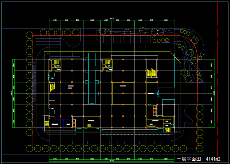 办公大楼/现代风行政服务中心/建筑方案设计/SU模型+CAD图纸+建筑资源