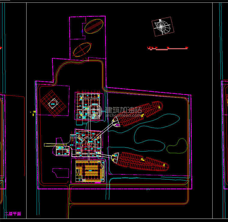 建筑图纸163酒店SU模型/cad图纸/效果图酒店方案图