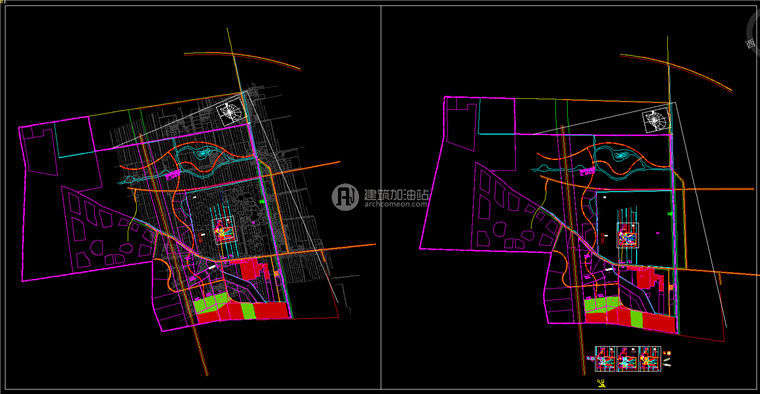 建筑图纸163酒店SU模型/cad图纸/效果图酒店方案图