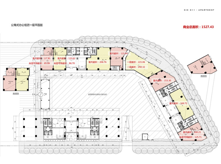 成套-高层住宅公寓酒店建筑创意设计方案文本+SU草图模型